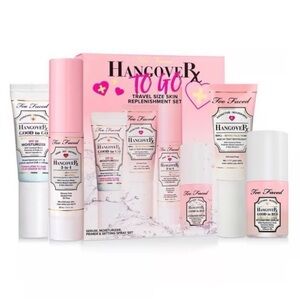 Too Faced Hangover Rx Travel Set - Pink and White